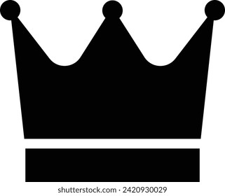 Сrown vector icon. Queen icon. Symbol king