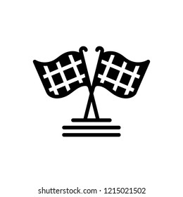 Vector icon for Race Flag