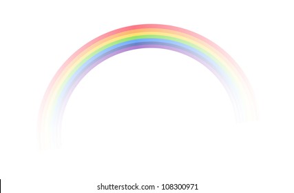 vector icon rainbow