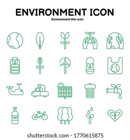 Vektorsymbol im Zusammenhang mit sauberer Energie, Umweltschutz und der Pflege der Erde 