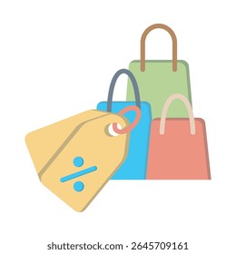 Icono de Vector que representa Precios de descuento, ideal para imágenes de negocios y marketing.