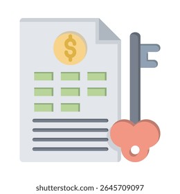 Vector icon representing keywording, ideal for business and marketing visuals.