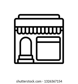 Vector icon for restaurant