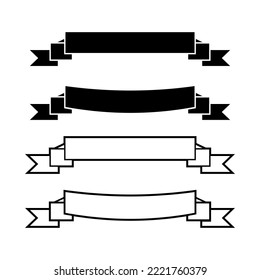 cinta de iconos vectoriales para web, plantilla, etc