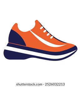 Vector Icon of Running Shoe.