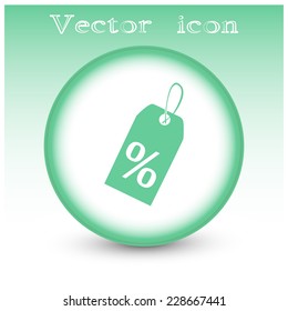 Vector icon Sale tags. 