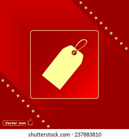 Vector icon Sale tags. 