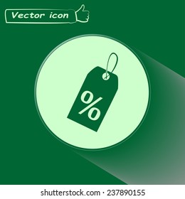 Vector icon Sale tags. 