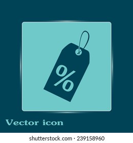 Vector icon Sale tags. 