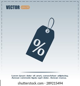 Vector icon Sale tags. 