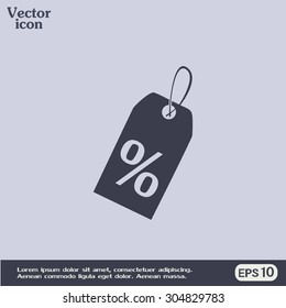Vector icon Sale tags. 