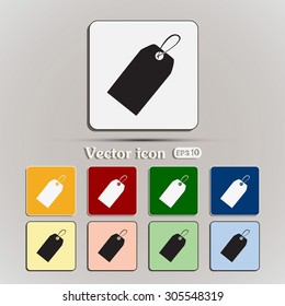 Vector icon Sale tags. 