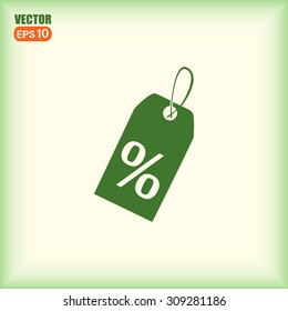 Vector icon Sale tags. 