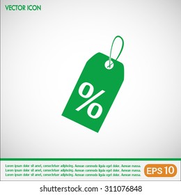 Vector icon Sale tags. 