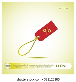 Vector icon Sale tags.
