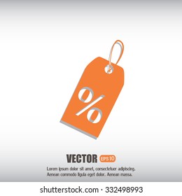 Vector icon Sale tags. 