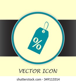Vector icon Sale tags. 