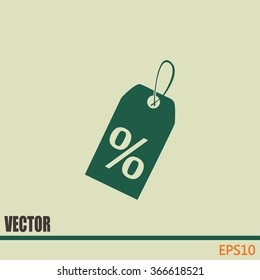 Vector icon Sale tags. 