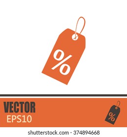 Vector icon Sale tags. 