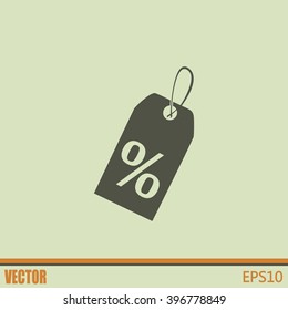Vector icon Sale tags. 