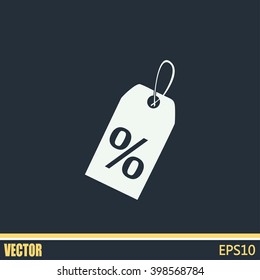 Vector icon Sale tags. 