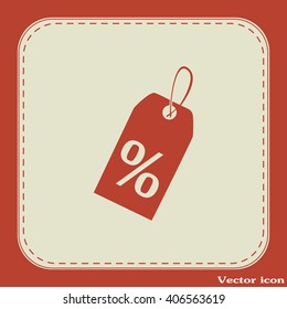 Vector icon Sale tags. 