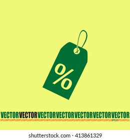 Vector icon Sale tags. 