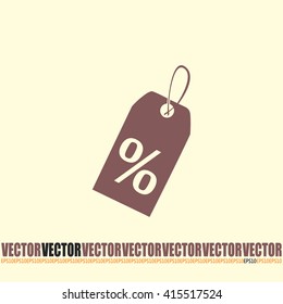 Vector icon Sale tags. 