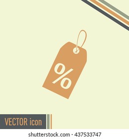 Vector icon Sale tags. 