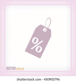 Vector icon Sale tags. 