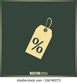 Vector icon Sale tags. 