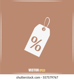 Vector icon Sale tags. 