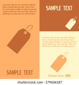 Vector icon Sale tags. 
