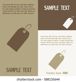 Vector icon Sale tags. 