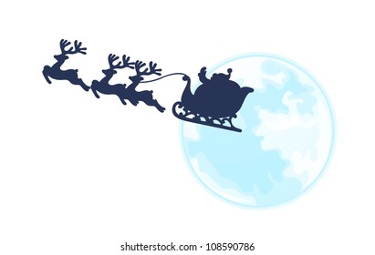 vector icon santa claus