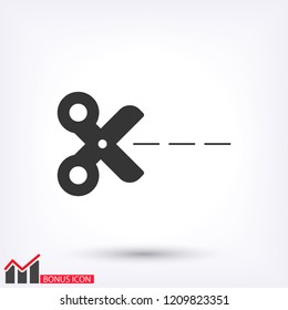 vector icon Scissors 