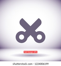 vector icon Scissors 