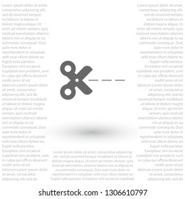 vector icon Scissors 