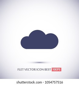 Vector icon scloud 10 EPS