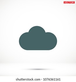 Vector icon scloud 10 EPS