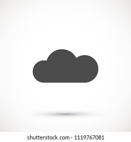 Vector icon scloud 10 EPS