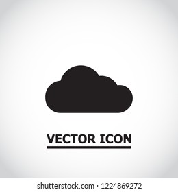 Vector icon scloud 10 EPS