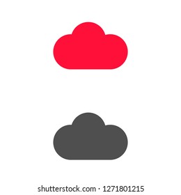 Vector icon scloud 10 EPS