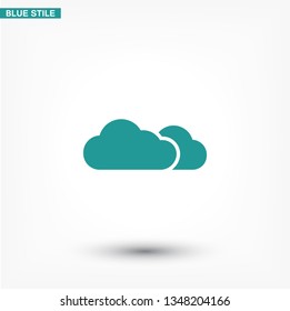 Vector icon scloud 10 EPS