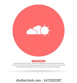 Vector icon scloud 10 EPS . Lorem Ipsum Illustration design