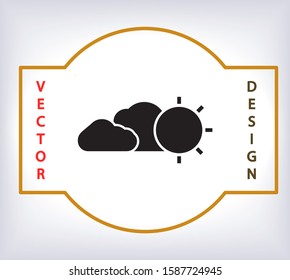 Vector icon scloud 10 EPS . Lorem Ipsum Illustration design