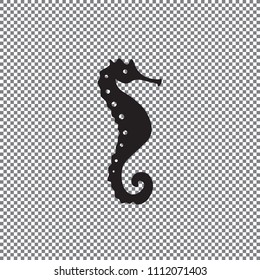 Vector icon seahorse