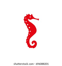 Vector icon seahorse