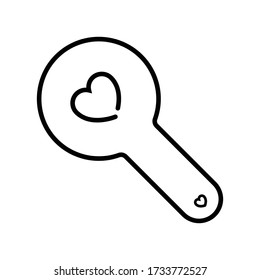 vector icon. search and location icon 