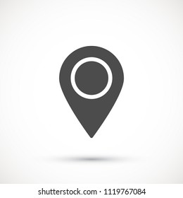 Vector icon search map 10 EPS